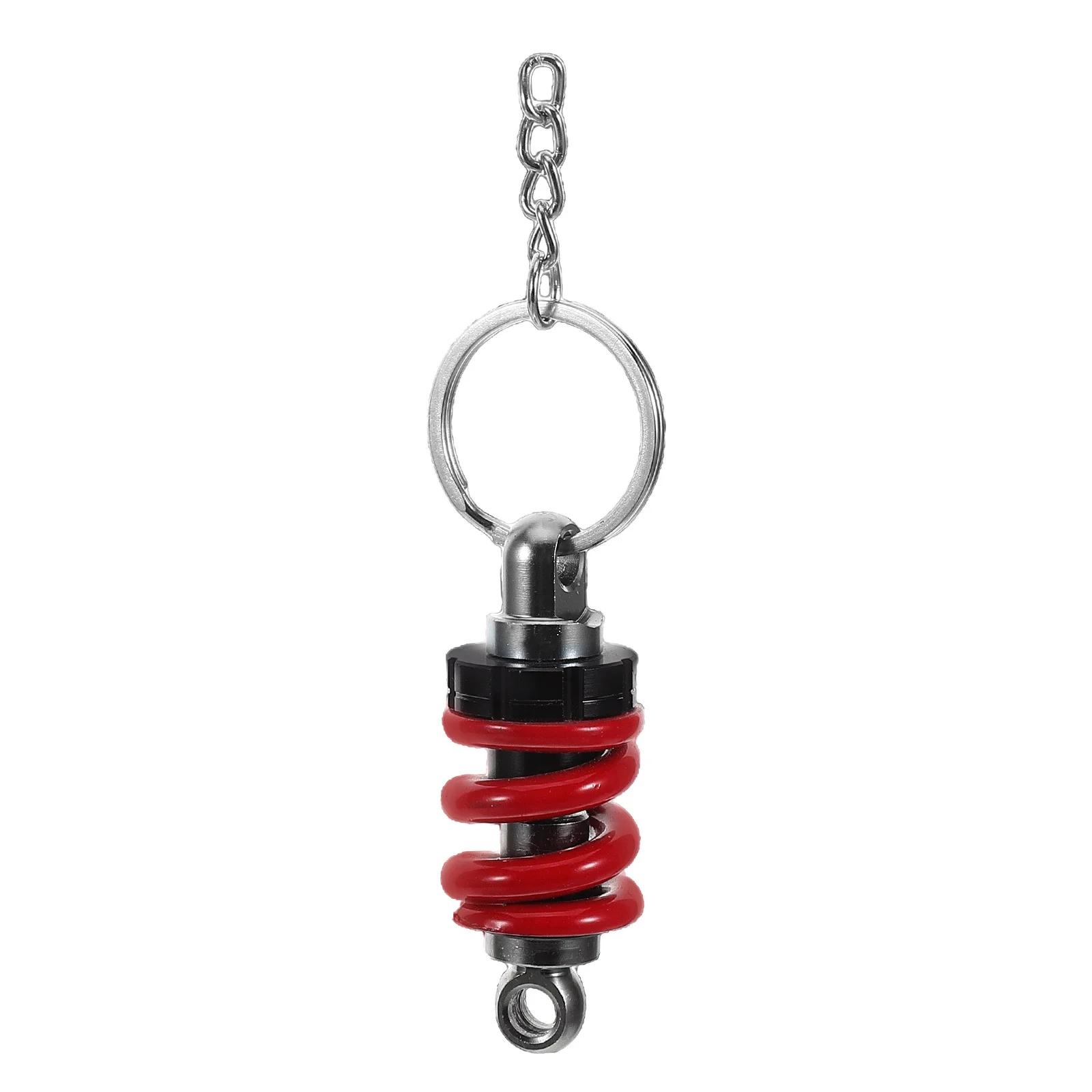 오토바이 키체인 진동 방지 충격 흡수 펜던트 남성 오토바이 애호가를 위한 정교한 키링 휴대용 키체인