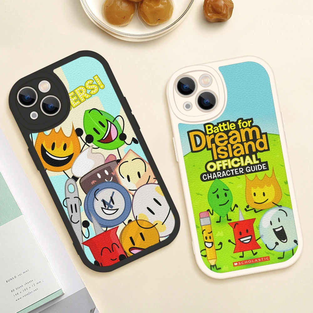 Bfdi Poster Battle For Dream Island Phone Case for Iphone 14 13 11 12 Pro MAX 13 12 MiNi 7 8 plus 13PRO XS 12 XR Lambskin Covers