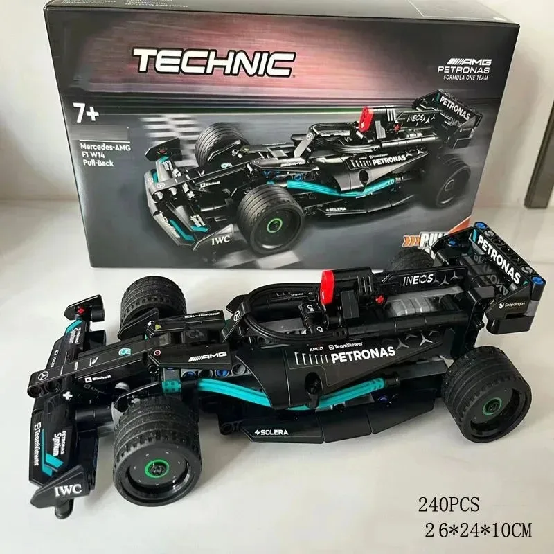 

In Stock Technical 42165 F1 W14 E Performance Racing Car Model Building Blocks pull back car Toys Adults Children Holiday Gifts