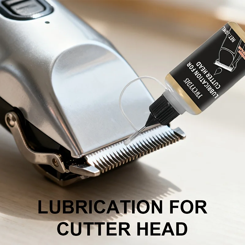 زيوت التشحيم الاحترافية لقص الشعر |   مناسبة للمقص والقادين والقصاصات الكهربائية، تمنع الشيخوخة والأكسدة، 30 مل