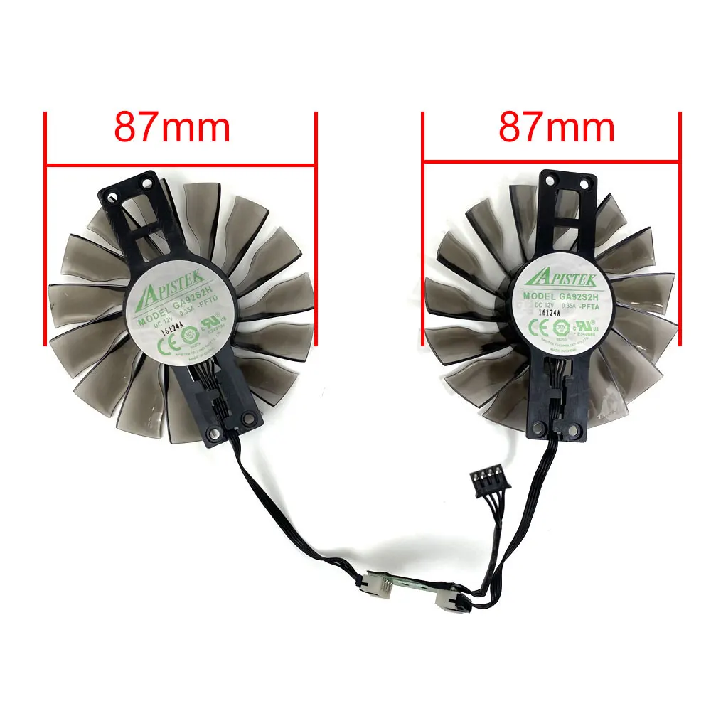 NEW 85MM 4PIN GA92S2H Compatible GTX1080 Cooler Fan For Palit EMTek GTX1080 GameRock Premium Edition Graphics Card Cooling