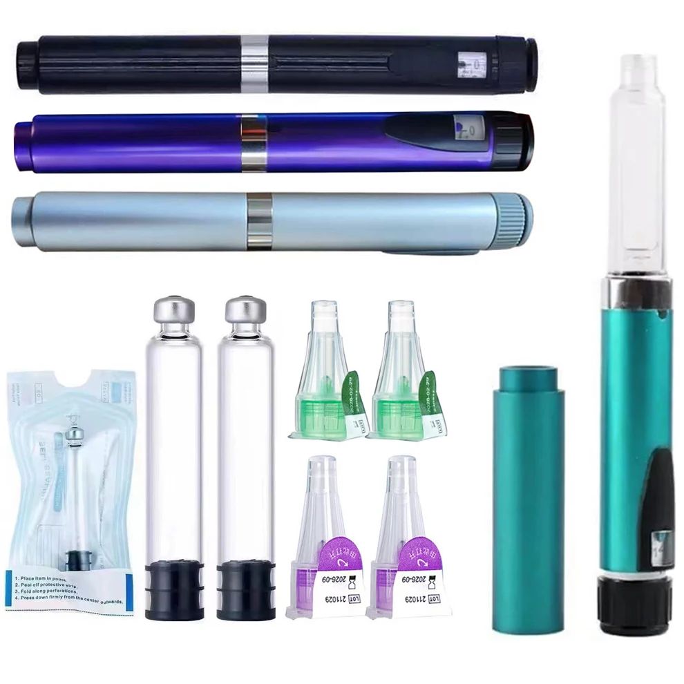 

Multifunction Magic Pen Medical Kit Cartridges 3ml Empty Cassette Bottle Sterile Lilly Insulin Pen Tattoo Individual Packaging