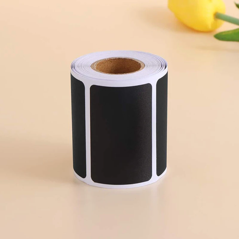 Blackboard Stickers Freezer Labels Stickers for Kitchen Organizer Empty Strong Stickers Apothecary Labels for Jars PTZ002