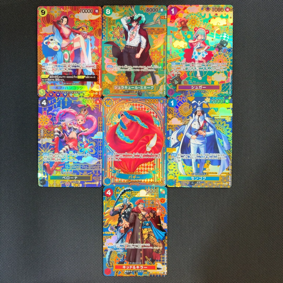 

Коллекционная карточка-флешка DIY One Piece: Дракул Михоук, Перона, Боа Хэнкок, Донкихот Дофламинго (аниме, игра)