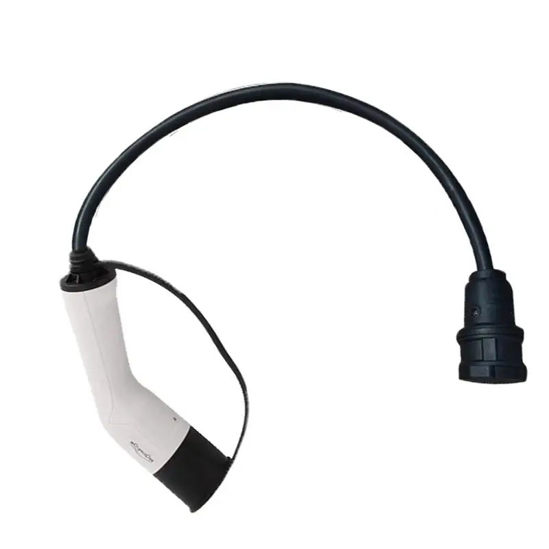 

Compact Type2 To Schuko 16A Electrical Car Type 2 Charging Side Plug To Schuko Socket EV Charging Adapter Car Charging Stations