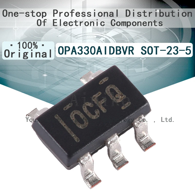 

10/Pcs New Original OPA330AIDBVR SOT-23-5 OPA330 Amplifier chip precision op amp IC OPA330AIDBVT Code OCFQ