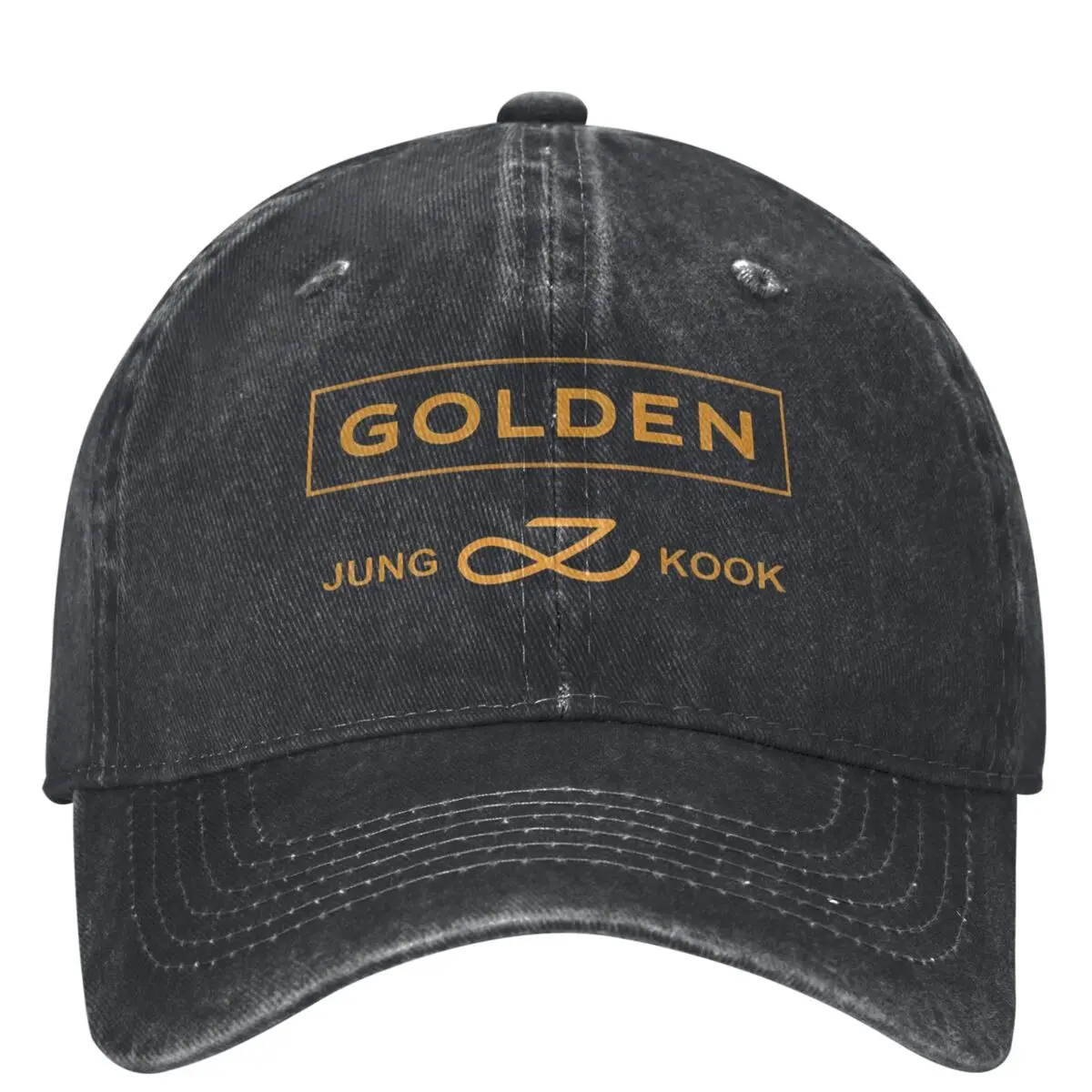 

Бейсболка J-Jungkooks в стиле K-POP с эффектом потертости