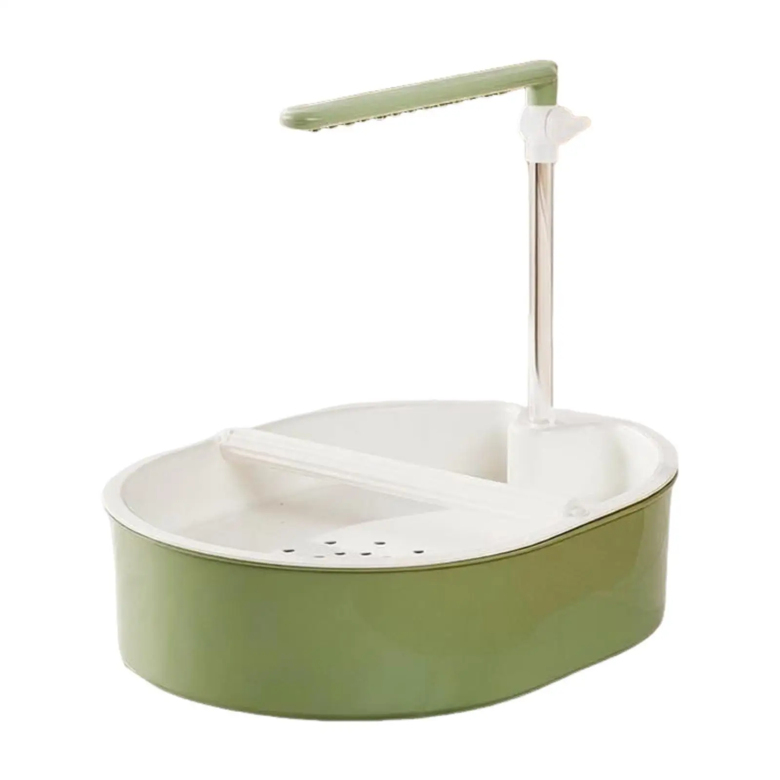 

Automatic Bird Bath with Running Water Cage Accessory, Bird Automatic Shower Box, Parrot Bath