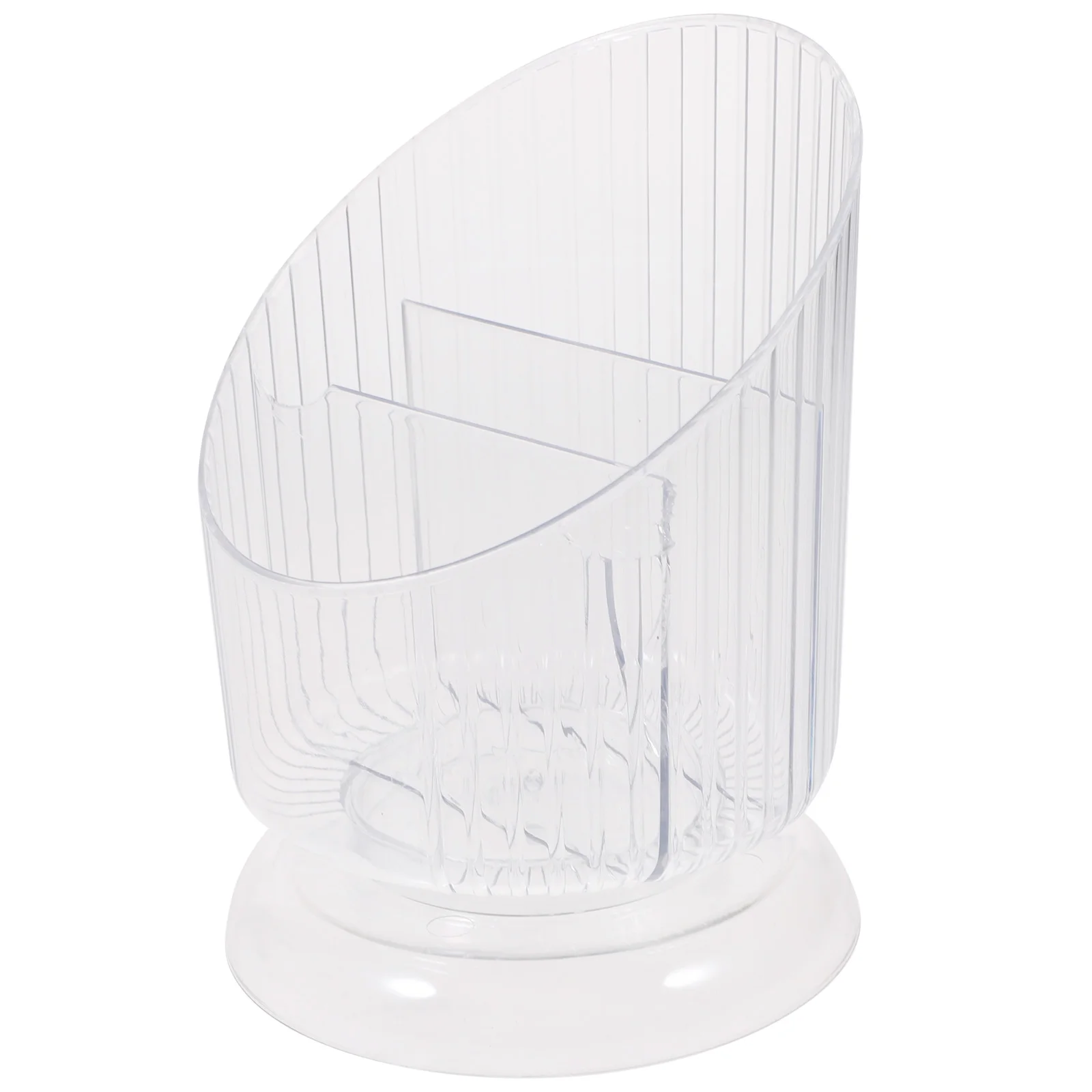 

Makeup Brush Holder PET Material Desk Organizer Storage Box Home Office Pen Cups Vanity Container Bathroom Accessories Gift