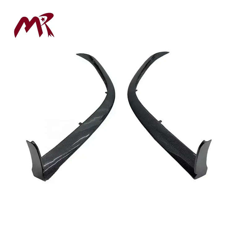 

OEM Style Dry Carbon Fiber Front Bumper Corner Splitter Lip Auto Parts Body Kit Facelift for 296 GTB GTS