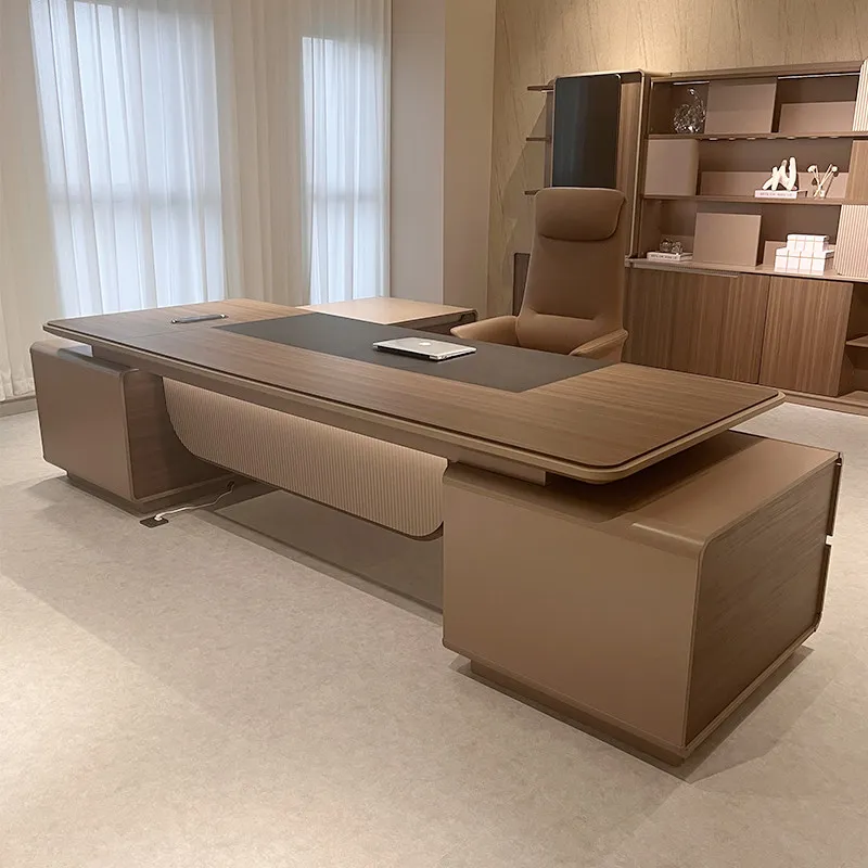 Light Luxury Simple Modern Fashion General Manager Taipantai Chairperson's Desk