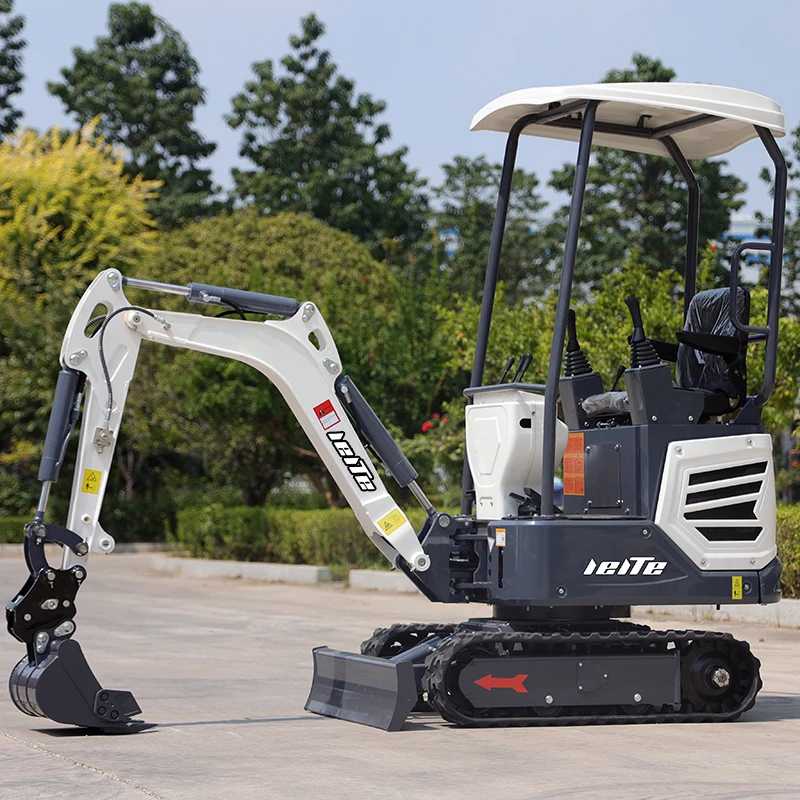 Gratis pengiriman Cina grosir Mini penggali hidrolik kecil CE/EPA kompak Crawler ekskavator Mini 1 Ton harga terbaik