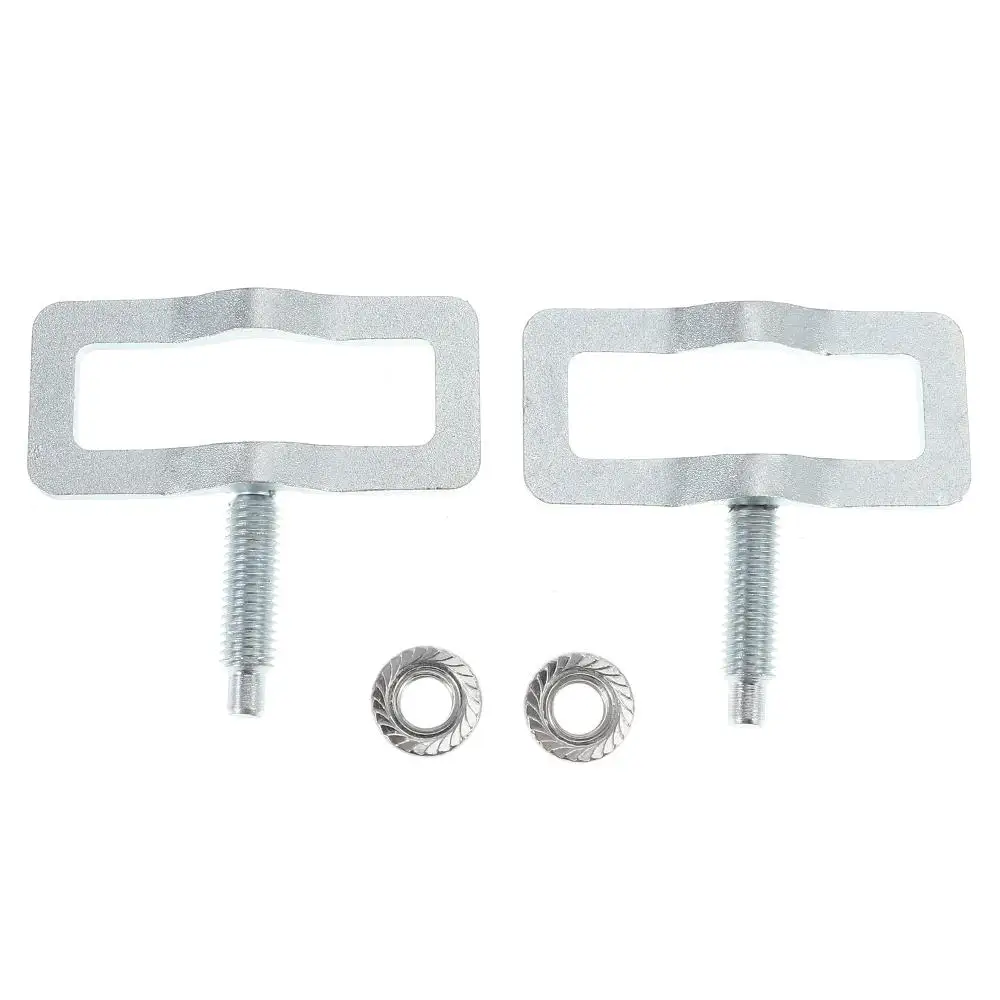 1 Pair Silver Exhaust Manifold Aluminum Alloy 79 X 71 Mm / 3.11 X 2.83 In Screw Repair Kit Leak Rebuilt Tools