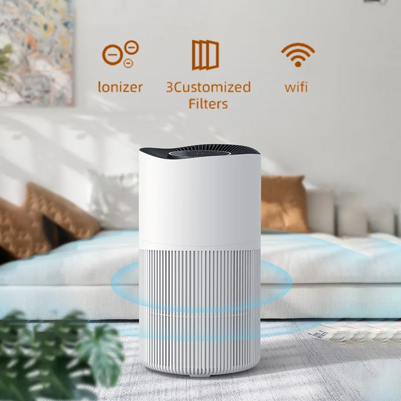Pet Air Purifier WiFi Smart Control Formaldehyde Removal PM2.5 Odor Removal Air Purifier