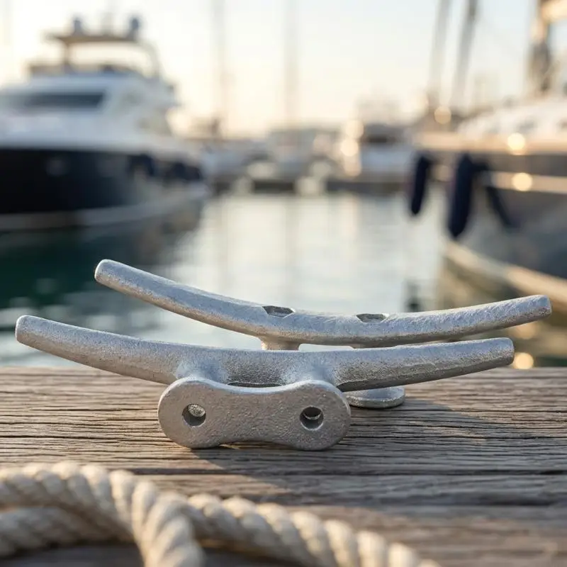 

Premium Aluminum Alloy Construction Boat Mooring Cleat With Quick Installation For Docks Mooring Pier Canoe Tie Down D7YA