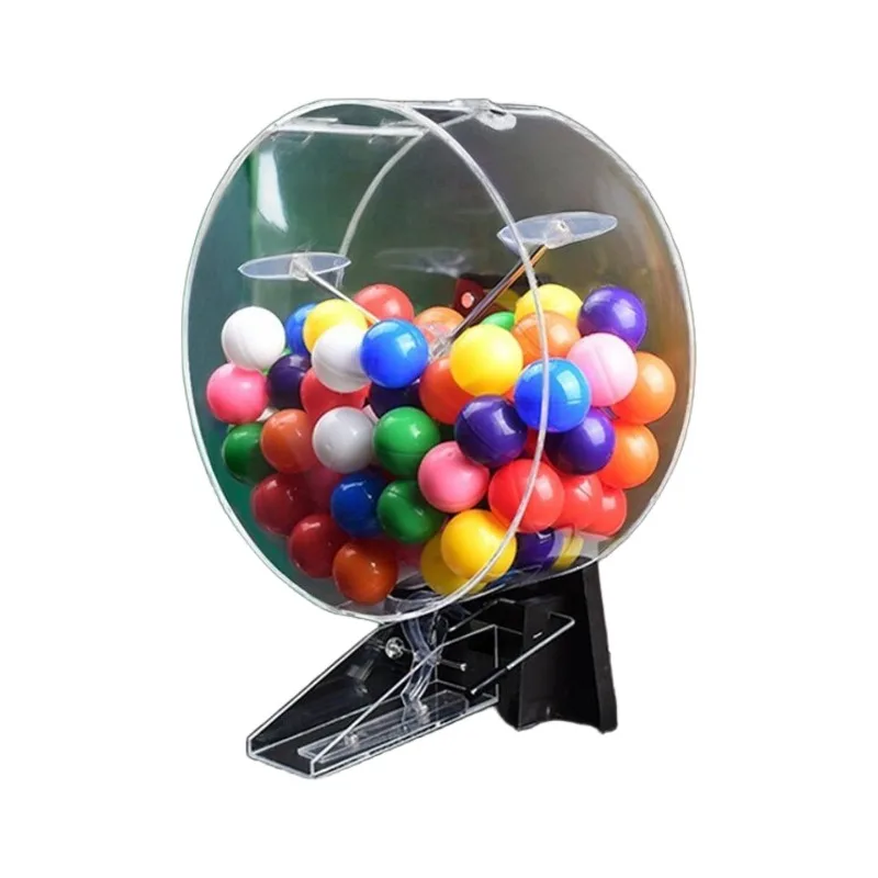 Large Golden Lottery Machine, Ball Shake Machine Number Selector, Opening Bid Turntable