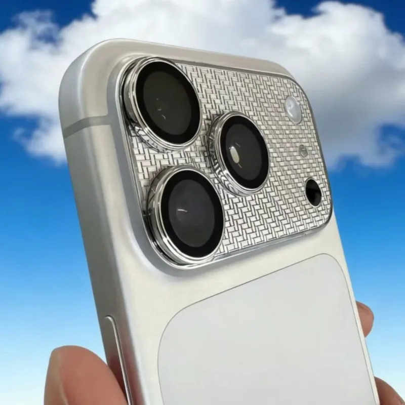 

Защитная пленка из закаленного стекла HD Clear для камеры iPhone 17 Pro/17 Pro Max: полное покрытие, защита от царапин и отпечатков пальцев