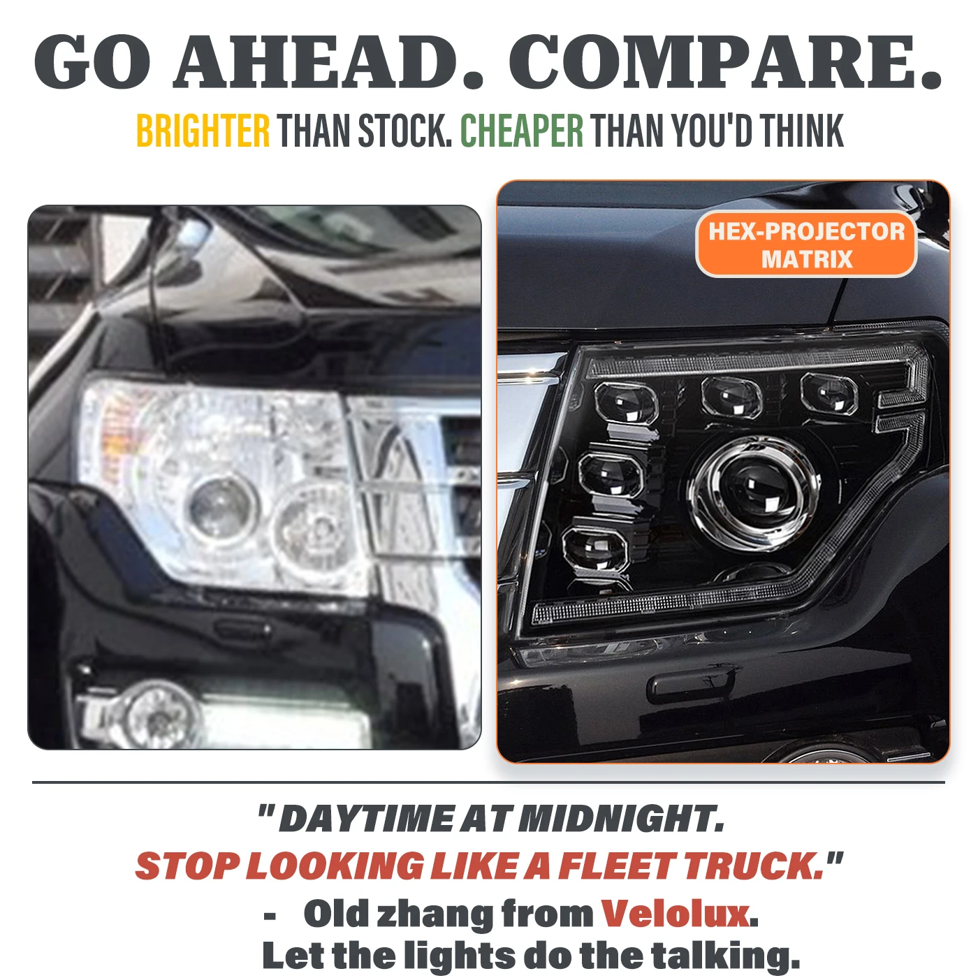 For Mitsubishi Pajero Shogun Montero Gen 4 V87 V93 V97 V98 2007-2021 Laser LED Headlight Assembly w/ Dynamic Startup Sequential