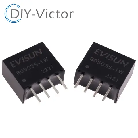 1 pz B0505S-1W B0505S B0505 SIP-4 IC Nuovo originale 5 V a 5 V convertitore DC DC modulo di alimentazione convertitore 1000VDC Isolamento