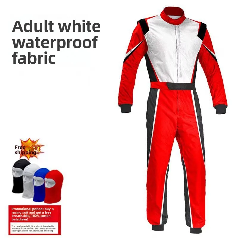 

New summer ice silk kart off-road vehicle UTV rally drift men and women couple one-piece racing suit racing suit