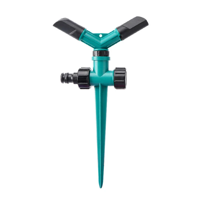 1PCThree-Fork Sprinkler Head Lrrigation Rotary  Garden Sprinkler Rotating Lawn Sprinkler For Yard 360-DegreeAutomatic Rotating
