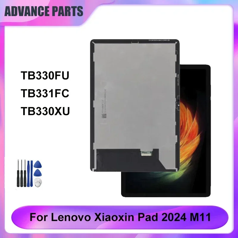 Pour Lenovo Tab Xiaoxin Pad 2024 M11 K11 TB330FU TB331FC TB330XU ? �cran LCD tactile num�riseur avec outils de montage