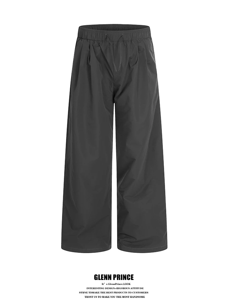 

Мужские повседневные брюки American Sle: свободные, прямые, с эластичным поясом, универсальные для активного отдыха, альпинизма и спорта