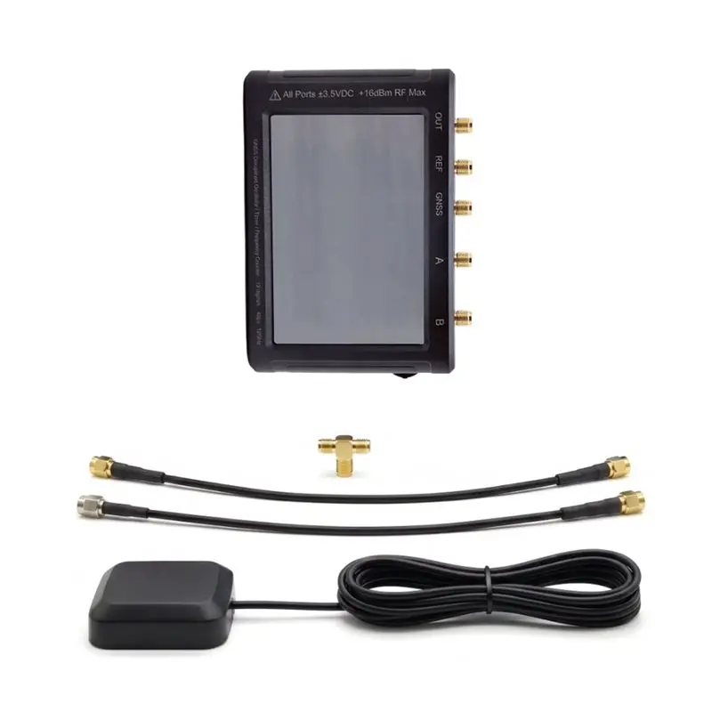 ABZL ZC412 12Ghz Frequency Counter With Built-In GPSDO, 4-Inch Tiny Frequency Analyzer, 40Ps Resolution Dual Timer Counter