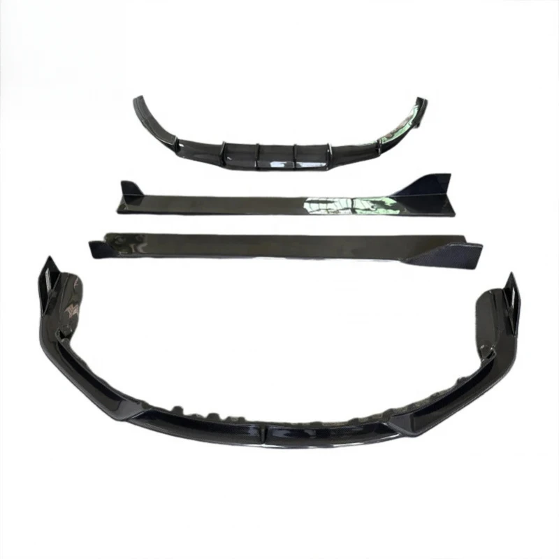 

Premium Car Accessories-992 Carbon Fiber XB Style Body Kit, Front Bumper Side Skirts Rear Lip Spoiler Full Durable