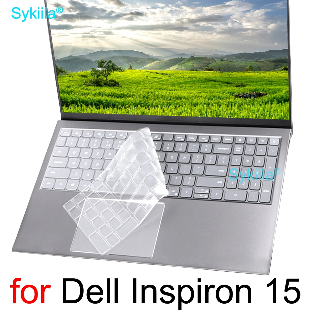 

Keyboard Cover for Dell Inspiron 15 3000 5000 3510 3511 3515 3520 3521 3525 5510 5515 5518 Pro Silicone Protector Skin Case 15.6