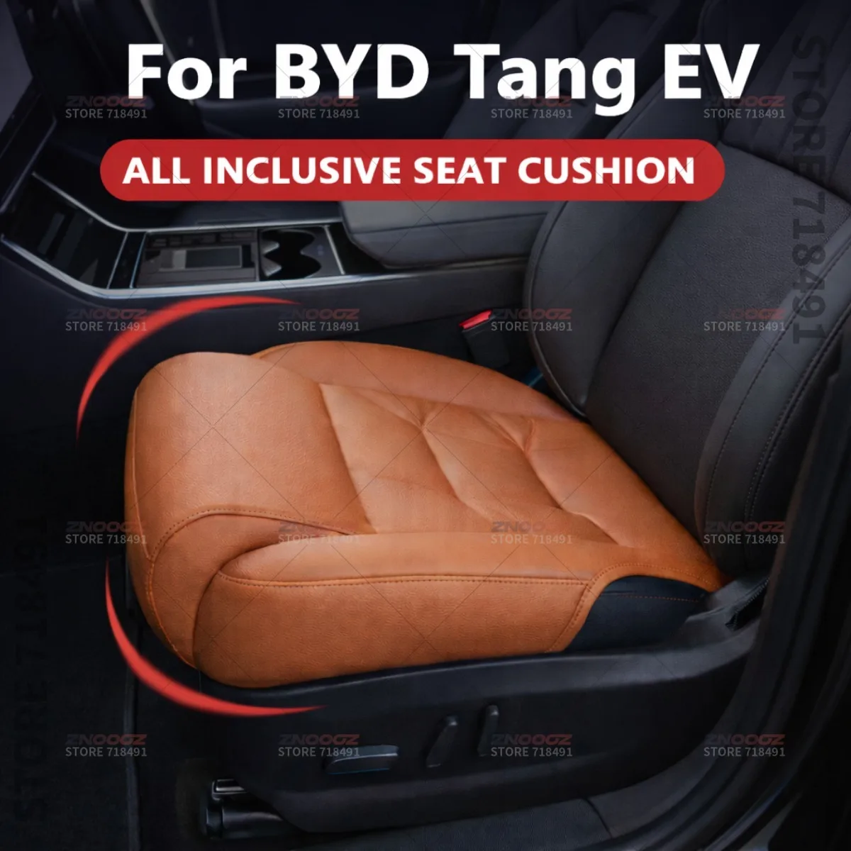 

For BYD Tang EV Car Seat Leg Support Extension Seat Cover Memory Foam Extender Cushion Interior Accessories