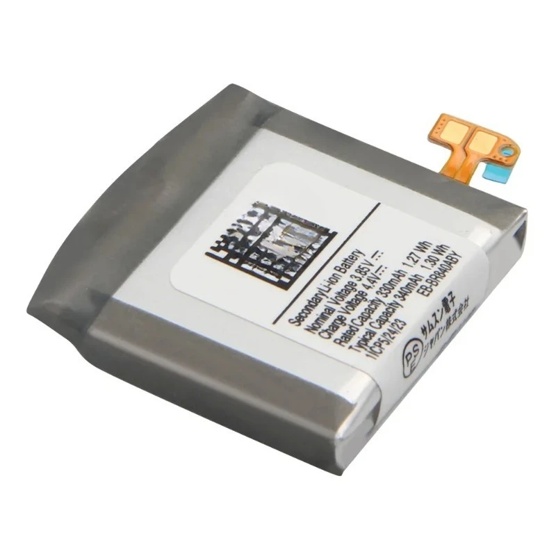 1.27Wh 330Mah Replacement Battery for Samsung Watch 3 SM-R840 SM-R845F Watch3 Version EB-BR840ABY Rechargeable Battery