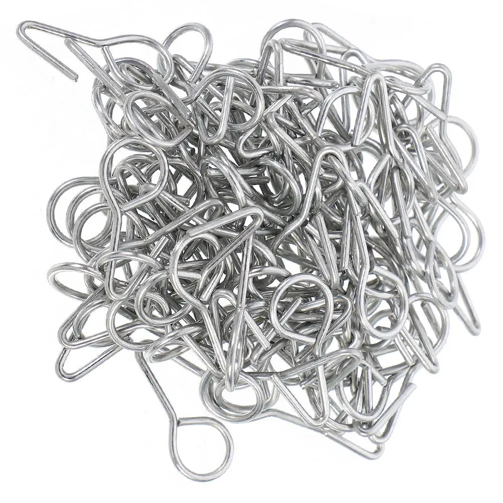 

300Pcs Car Seat Cover Fastening Hooks Metal Clips for Seat Cushion Fixing Automotive Mat Installation Fixing Hooks for Car
