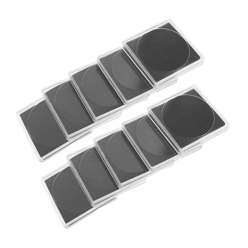 

25 Pcs Coin Display Holder Collecting Storage Protectors Protection Cases Collector