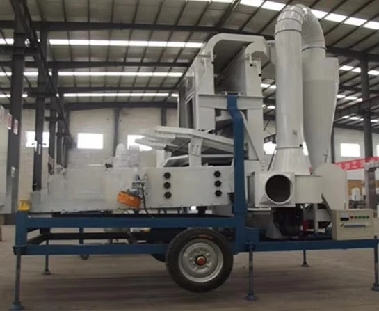 Cereals Grains Corn Seeds Cleaner Cleaning Machine Wheat Gravity Separator Sesame Millet Quinoa Vibrating Screen Engine Core