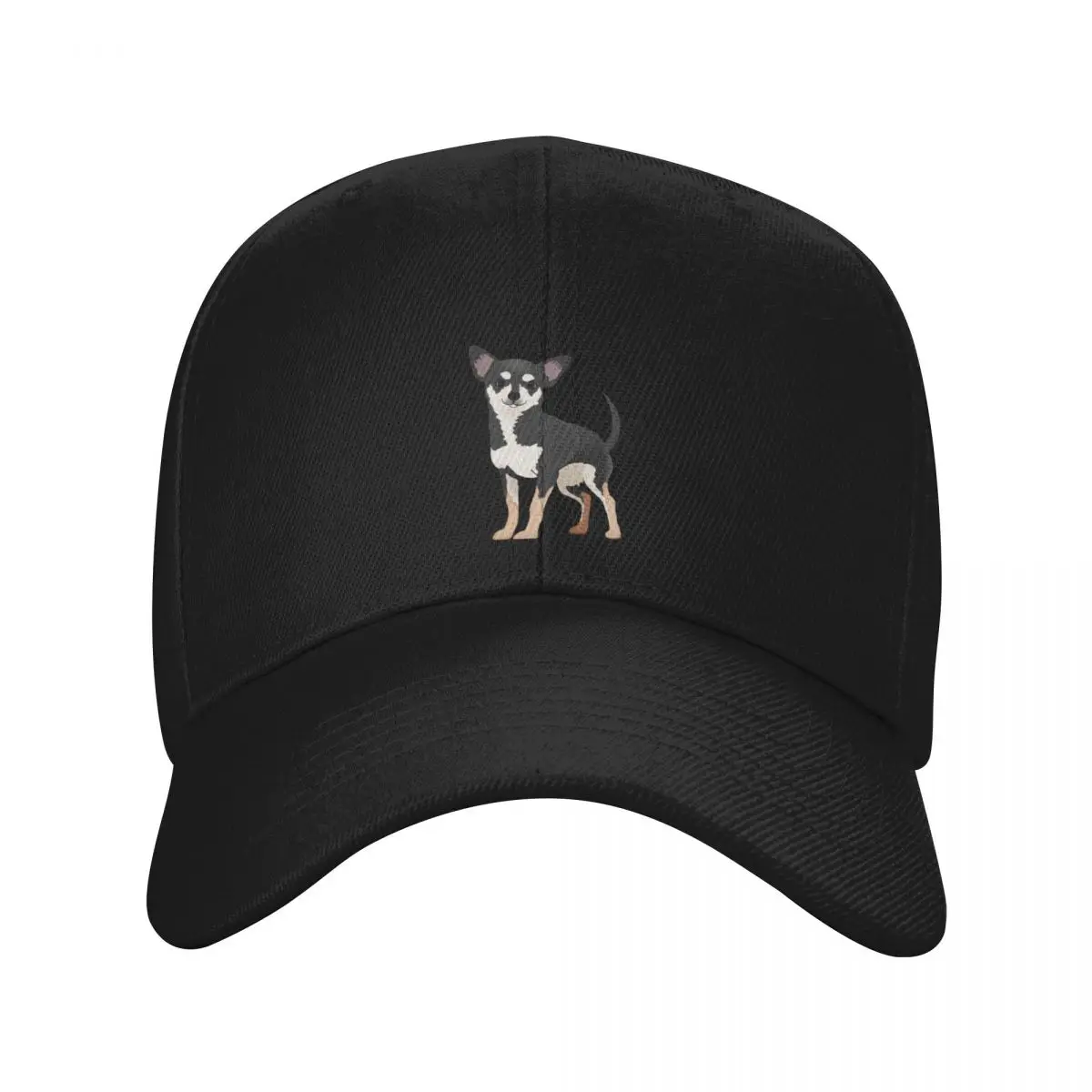 Cute, Black Chihuahua Baseball Cap Beach Bag Anime Caps For Women Men's