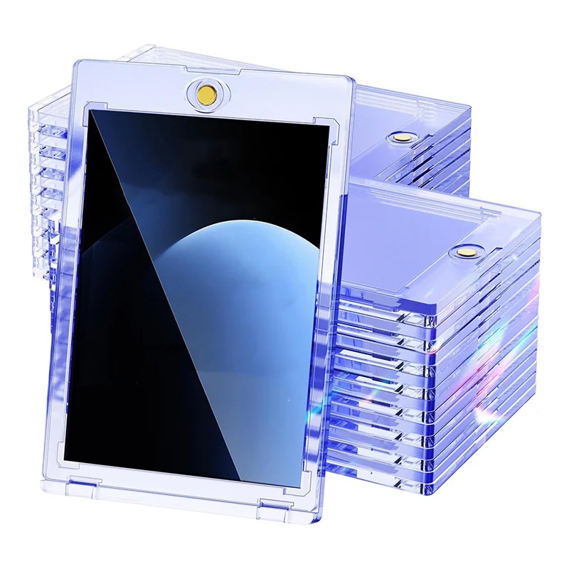 Compact 20Pack Magnetic Card Holder, 35PT Card Cases For Trading Cards, Baseball Card Holder, Card Protectors,Football Card Case