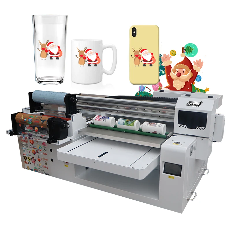 Factory Direct sale digital uv printer 60cm*90cm phone case printing with three xp600 i1600 i3200 printhead uv dtf printers