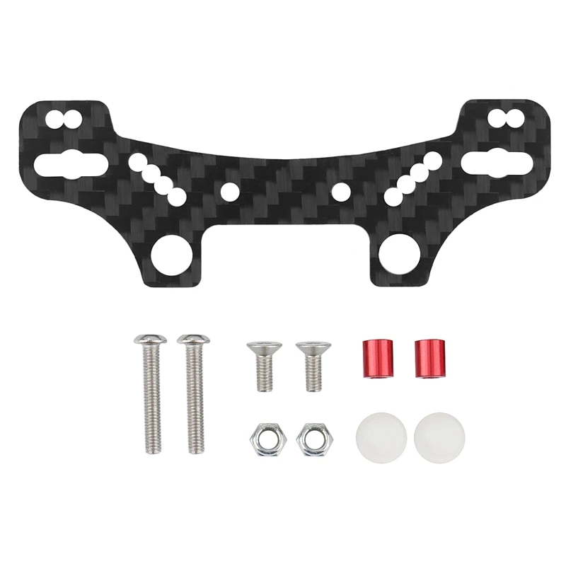 Carbon Fiber Shock Tower para Tamiya Off-road Car Upgrade Peças Promoção Tt02 Tt02 Tt02d Tt02r Tt02t 10 rc