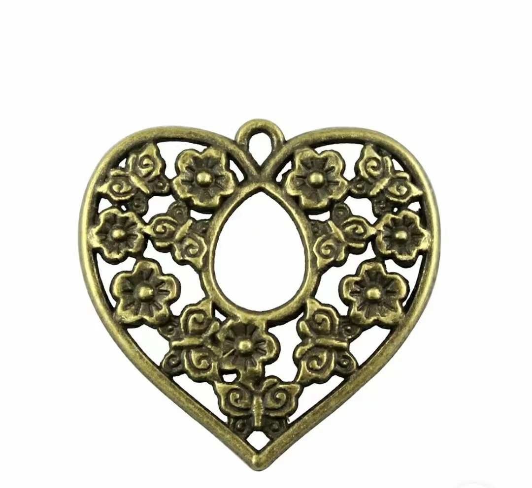 

15pcs 30x30mm Zinc alloy metal tibetan silver,antiqued bronze plated charm T0349 for jewelry making