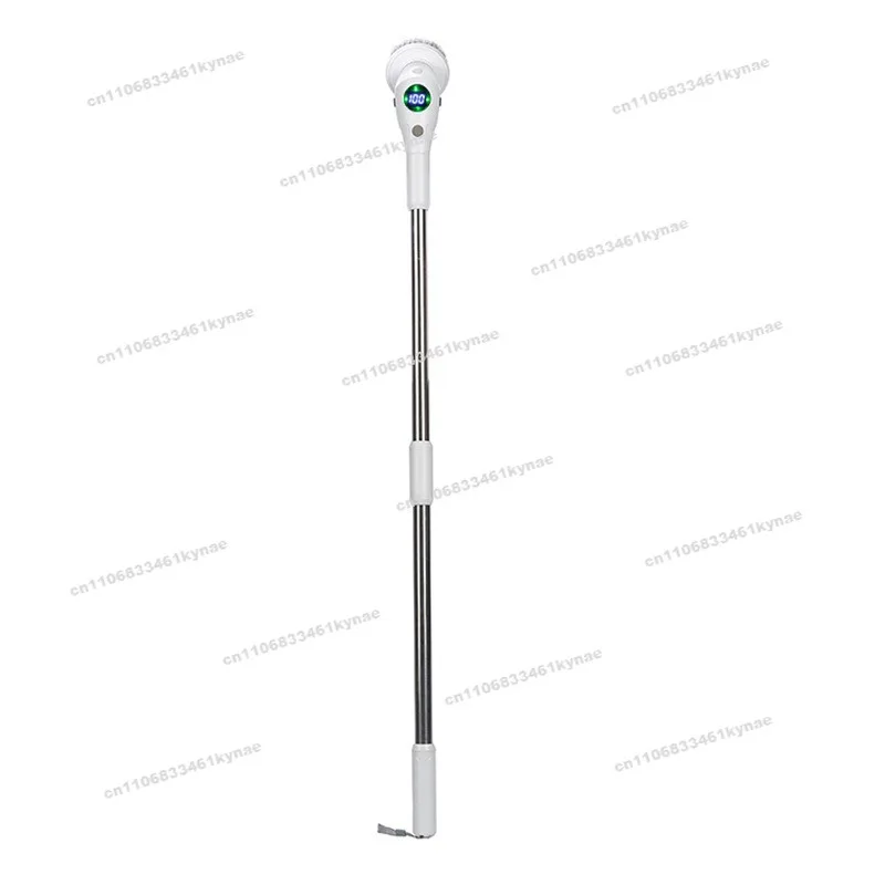 New Electric Cleaning Brush Eight-in-one Display Three-speed Rotatable Night Light Multi-function Waterproof