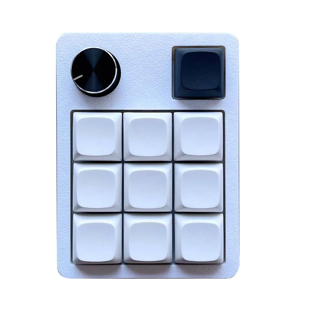 Hotswap Wired Type-C Numeric Mechanical Keypad 11 Key with Knob RGB Vial DIY Programmable