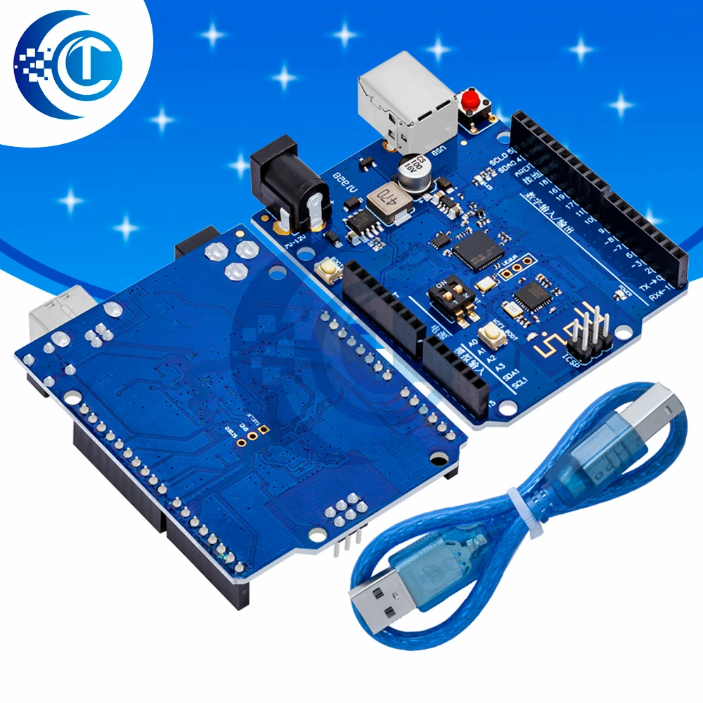 Raspberry Pi PICO W/for Arduino Compatible RP2040 Board: Picoduino UN-0 WiFi Dual-Core Development Board