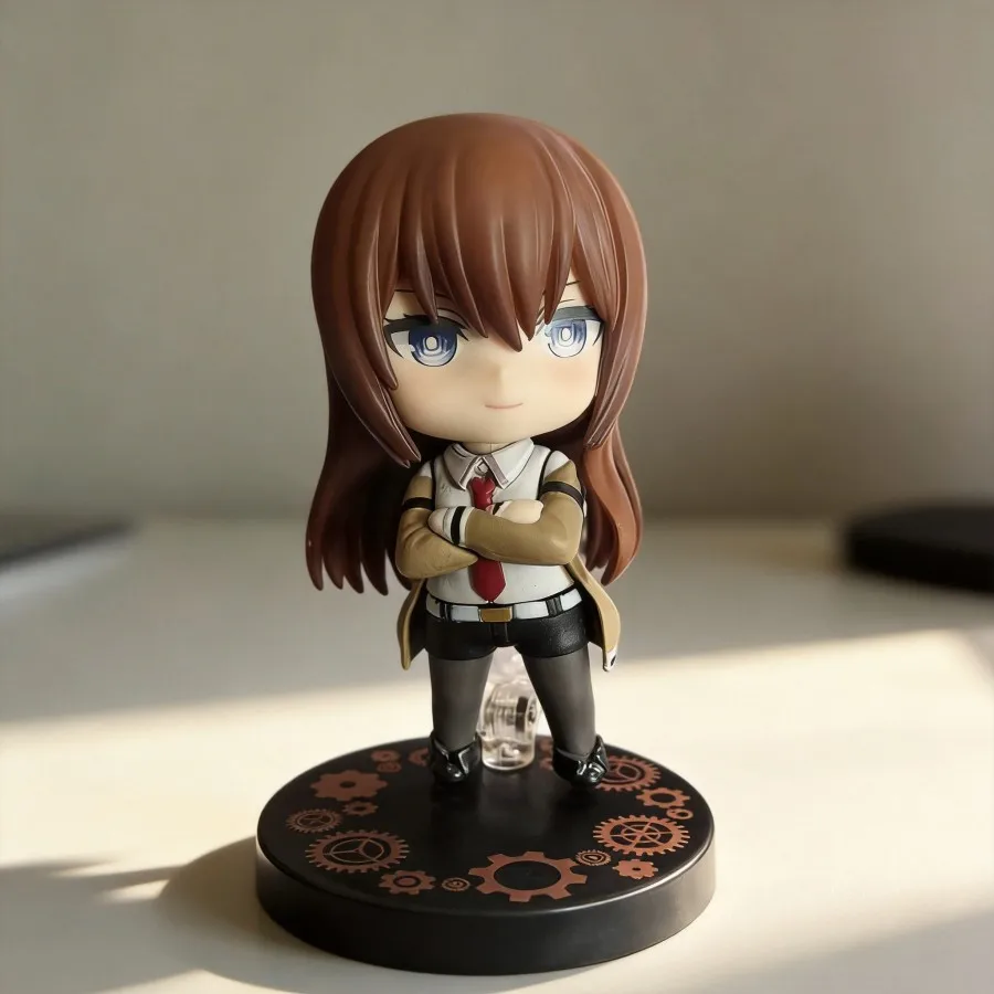 

Фигурка Steins;Gate Курису Макисе, 10 см, ПВХ, коллекционная модель, украшение, подарок для фанатов