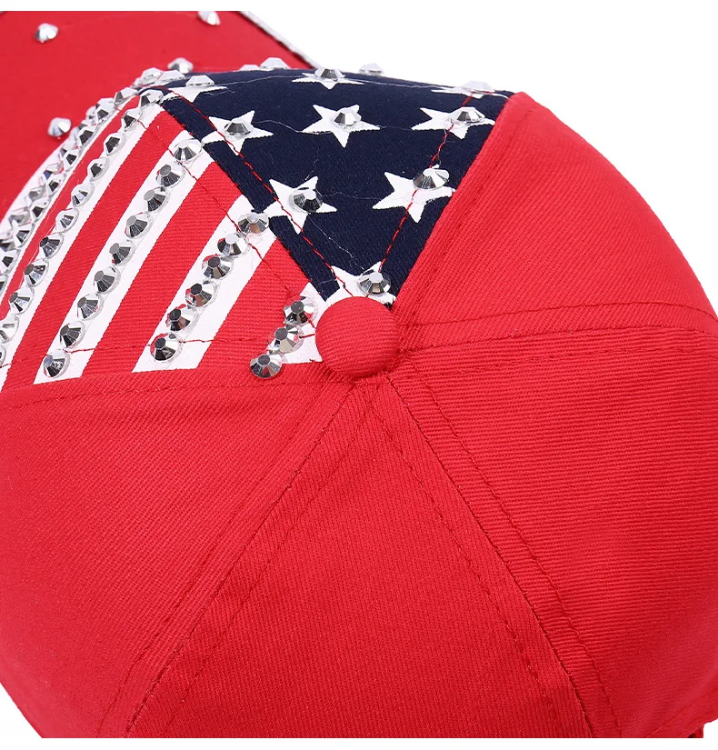 1pcs Sun block baseball cap women\'s fashion trend  duck hat Summer festival party carnival rhinestone diamond-studded  men