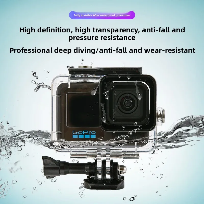 

Suitable for GOPRO13/12/11/10/9 Action Camera Waterproof Case
