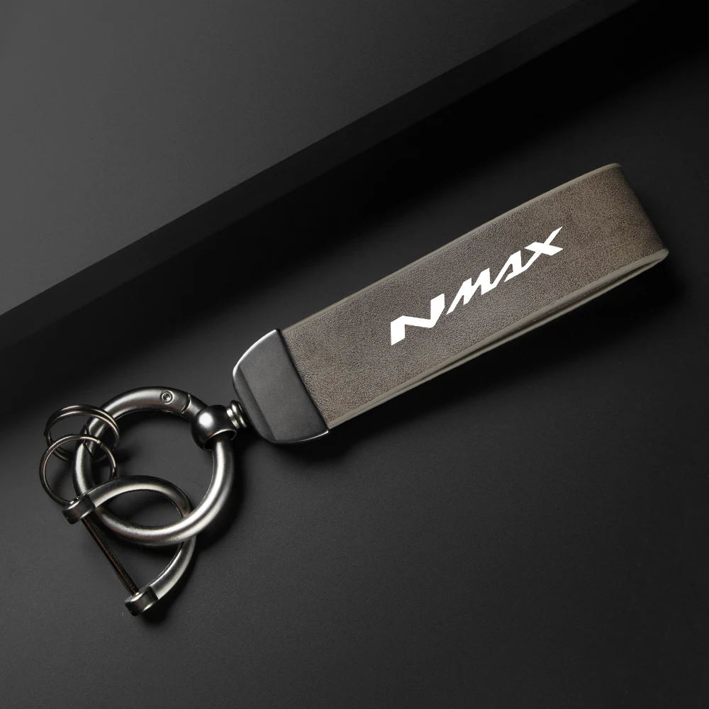

Motorcycle Accessories For Yamaha N-max Nmax 125 155 160 2017 2018 2019 2020 2021 High-Grade leather Keychain Holder Keyring