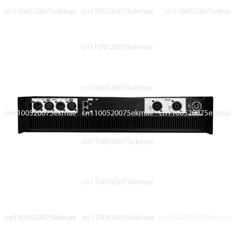 Professional digital audio processor, 2 in 4 out, suitable for speaker audio equipment