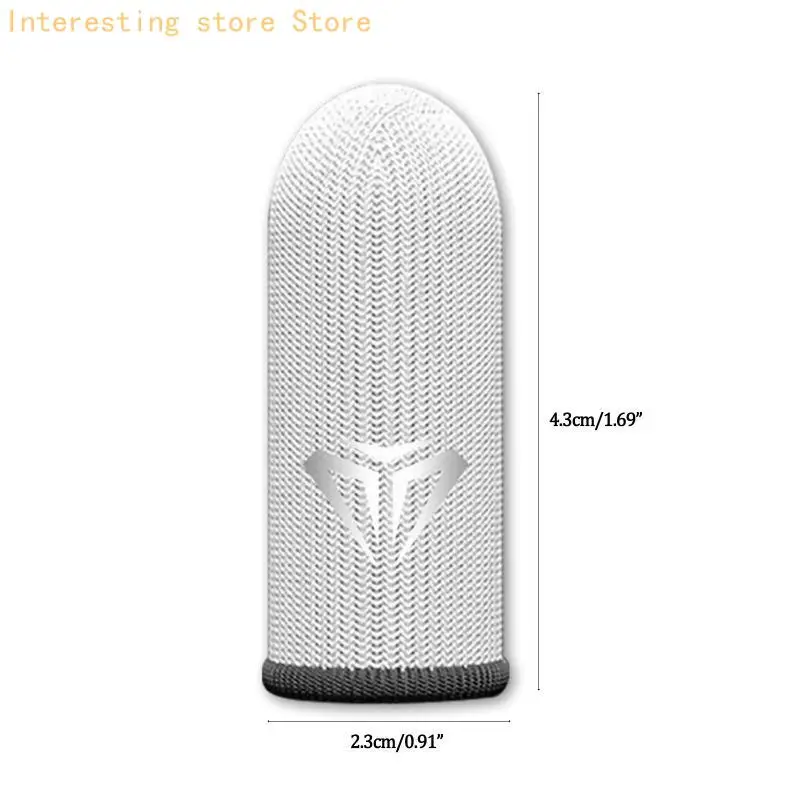 Tay áo ngón tay chơi game 55kc cho chống trượt đầu ngón tay Găng tay ngón tay cái thoáng khí