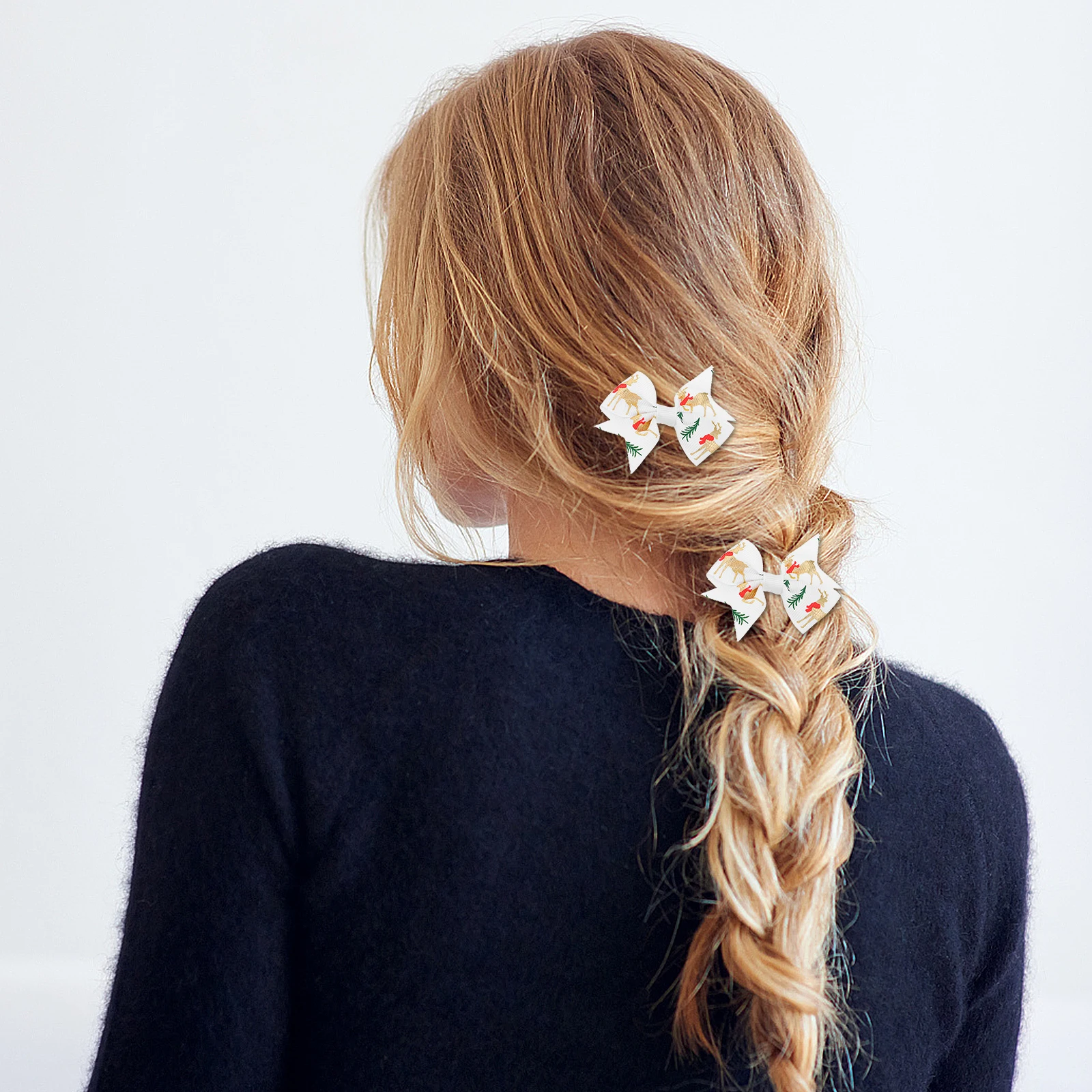 

20 Pcs Small Hair Bows Hairpin Accessories for Girls s Clips Child Christmas Present